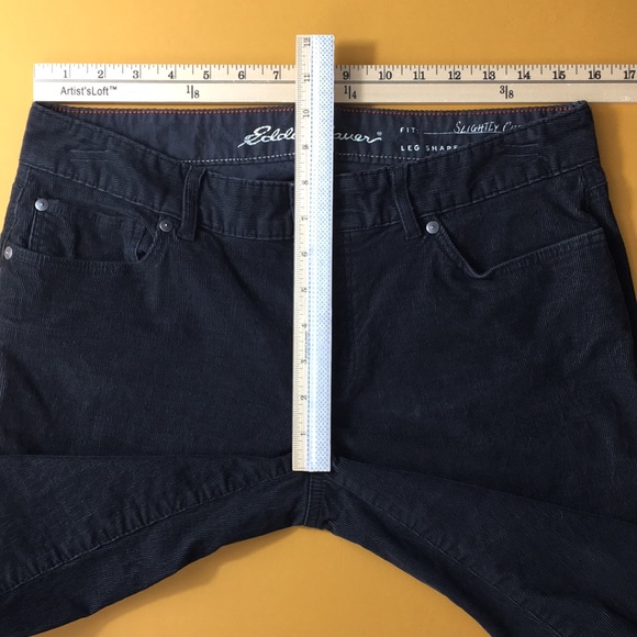 Eddie Bauer Skinny Slightly Curvy Corduroy Pants - Picture 6 of 13